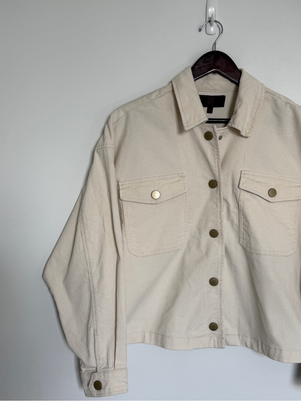 NOBO Cream Button-Front Jacket - Picture 2 of 12
